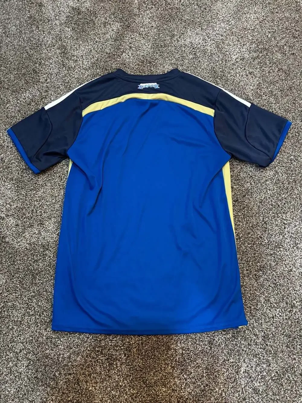 Adidas Argentina 2014 World Cup Away Soccer Jersey - Picture 4 of 4